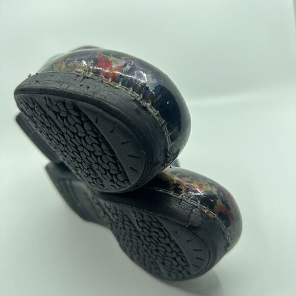 Dansko XP 2.0 Women’s Sz EU 39 US 8.5-9 Cheetah Print Leather Nursing Clogs - Picture 7 of 10